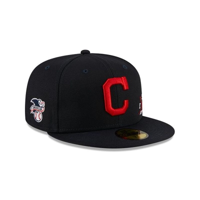 Sapca New Era Cleveland Indians MLB Multi 59FIFTY Fitted - Albastri